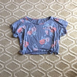 Floral Crop Top